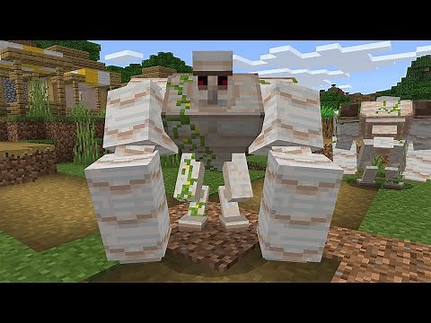 How to Upgrade an IRON GOLEM in Minecraft