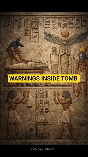 Warnings Inside Ancient Egyptian Tombs