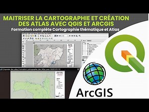 Complete training in thematic mapping and creation of atlases - QGIS and ArcGIS