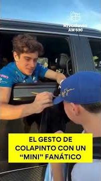 FRANCO COLAPINTO CON SUS FANS
