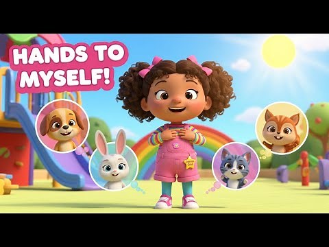 Hands to Myself Song 🎵 | Respecting Personal Space for Kids | Sing With Oma