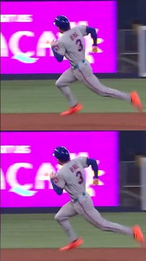 Carson Benge shows off his SPEED 💨 #mets #mlb #baseball #sports #highlights #shorts #miami #marlins