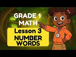Grade 1 Math | Unit 1 – Lesson 3: Number Words