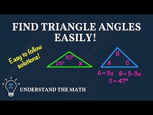 How To Find The Angles In A Triangle: Step-By-Step Examples