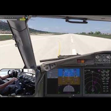 MSFS2024 Take off Rhodes #aviation #msfs2024 #msfs2020 #pilotlife #pilot #takeoff #boeing #737max