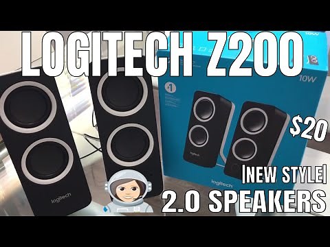 Logitech Z200 2.0 Multimedia Speakers | Unboxing Review