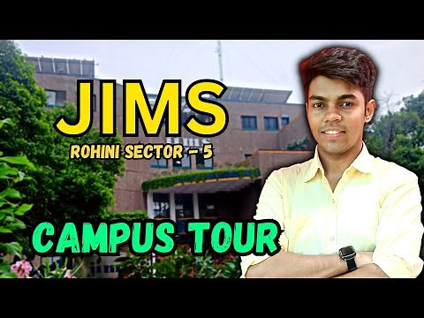 JIMS Rohini Sector - 5 Campus Tour || Jagan Institute of Management Studies, IPU || GGSIPU