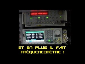 Cyrob Géné Story 9 : Fonction fréquencemètre du Siglent SDG1032X