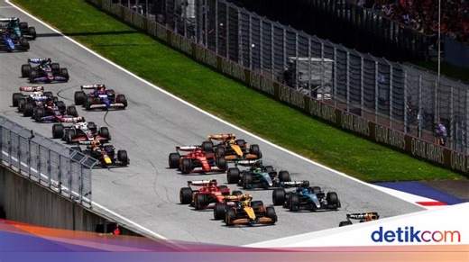 Jadwal Formula 1 Austria 2025, Balapan Digelar Minggu Malam