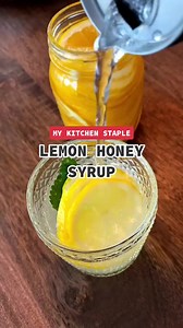 19K views · 445 reactions |  Homemade Lemon Honey Syrup! #lemon #easyrecipes #homemade #TiffyCooks | Tiffy Cooks | Facebook
