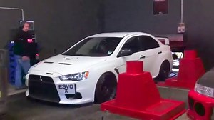 451bhp Evo 10 MASSIVE FLAMES & BACKFIRE!!!! Mitsubishi lancer evolution ten x rolling road dyno