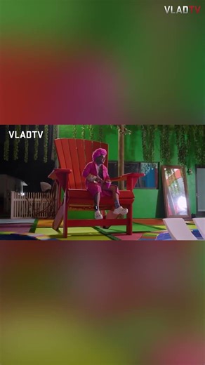 Tekashi 6ix9ine on his Iconic Big Chair