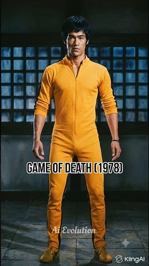 Bruce Lee 🕊 Evolution (1971–1978) Movies #brucelee #gameofdeath #fistoffury #ai #evolution #kungfu