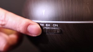 Aromatherapy Diffuser, 500ml Diffuser Ultrasonic Diffuser Cool Mist Humidifier with Timers 7 Colors Light Waterless Auto Off for Large Room Office, Dark Wood Grain