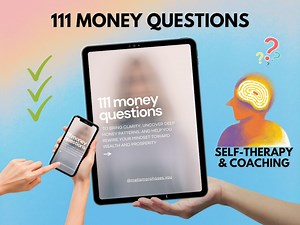 111 Money Questions for Identifying Money Patterns, Negative Blocks, Relationships With Money | Self-coaching | Transformational Questions - Etsy Canada