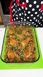 My family loves this easy dinner! Kyra makes a no peek chicken and rice casserole. | Kyras Kitchen