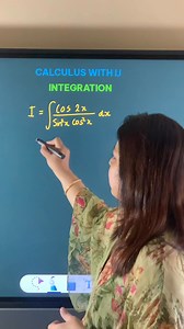 Integration question using trigonometric identities | Concepts by Indervir Jolly