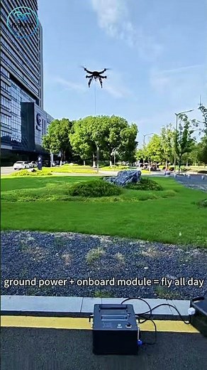 Unlimited Flight Time – Tethered Drone Solutions by Airfly
