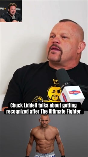 Chuck Liddell talks about his popularity rise after The Ultimate Fighter