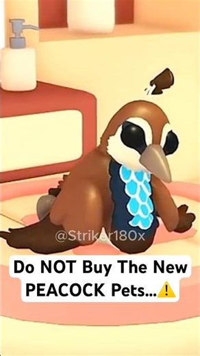 Do NOT Buy The New PEACOCK Pets in Adopt Me...⚠️#roblox #adoptme