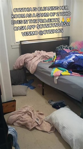 Cynthia's Room Cleaning Journey as a SAHM in the Projects
