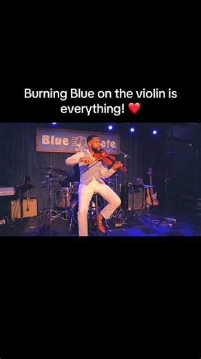Burning Blue and Violin! #burningblue #mariahthescientist #violin