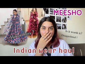 Meesho Indian wear Haul | Honest Review , Try on haul | Is it worth it ? Total disappointment.