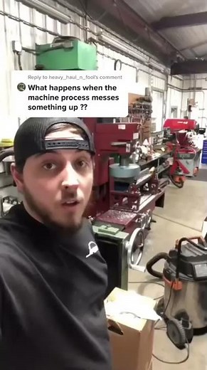 #shorts What happens when a machining mistake is made? @JAMSIONLINE