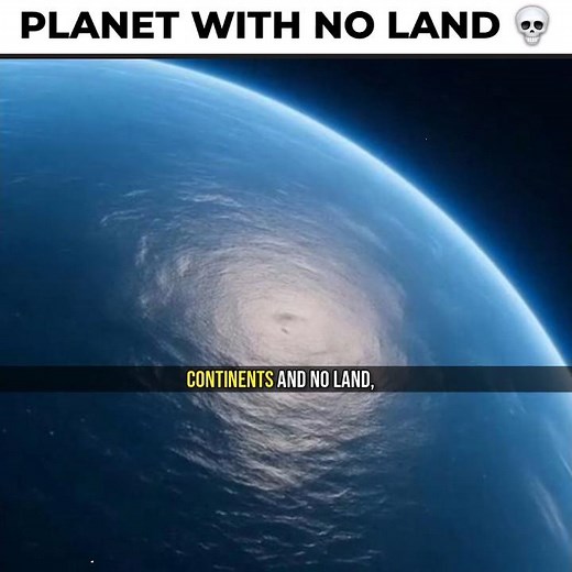 Planet With No Land: But Water 🌊