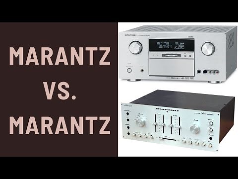 Flagship Marantz Surround Receiver vs. Vintage Marantz Integrated