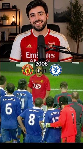 Manchester United vs Chelsea UCL 2008 Final 🔥 #football #highlights #manchesterunited #chelsea #ucl