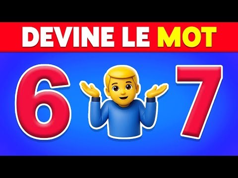 Devine 67 MOTS en ÉMOJIS 🤔❓✅ Grand Quiz Émoji 2026