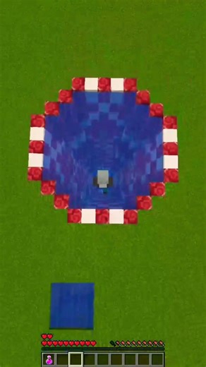 WHO WILL SURVIVE THIS NEGATIVE TEST? #minecraft #shorts