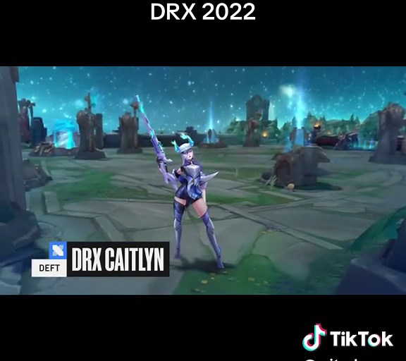 DRX Caitlyn Skin Collection Showcase 2022