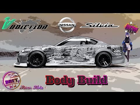 Addiction RC - Nissan S15 Silvia , 2023 Naoki Nakamura Version - Drift Body build