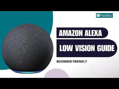 How to Use Alexa Low Vision : Voice Assistants for Beginners