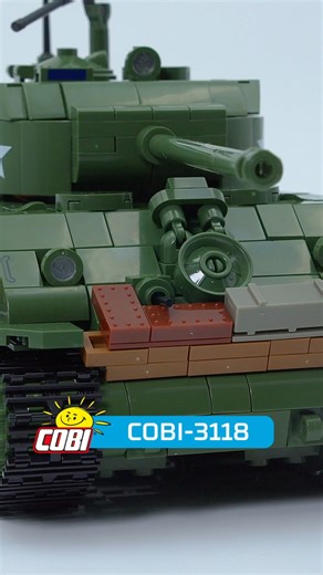 Sherman M4A2E8(76)W by COBI! #ww2 #sherman #tank | COBI Bricks