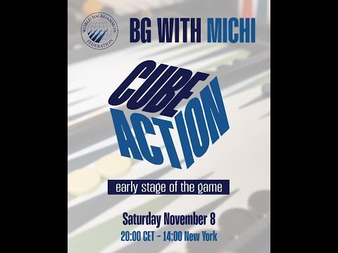 Cube Action in Backgammon: Early-Game Tips from Grandmaster Michi
