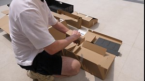 Smart Package Delivery Boxes for Outside 9.9 x 8.9X 37.8 in, Delivery Box for Packages Smart Lock 4 Ways to Unlocked,Mailboxes for Outside Parcel Porch Office