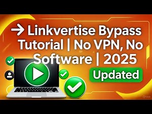 💻 Linkvertise Bypass Tutorial | No VPN, No Software | 2025 Updated