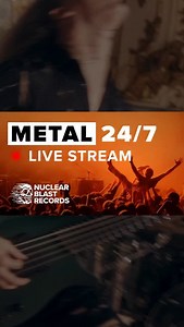 2K views · 66 reactions | Looking for metal 24/7?  Our live stream is back and better than ever! Tune in any time of the day, wherever in the world you may be. See you in the chat… ⌨️ | Nuclear Blast | Facebook