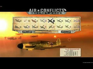 Air Conflicts - Secret Wars - All planes showcase