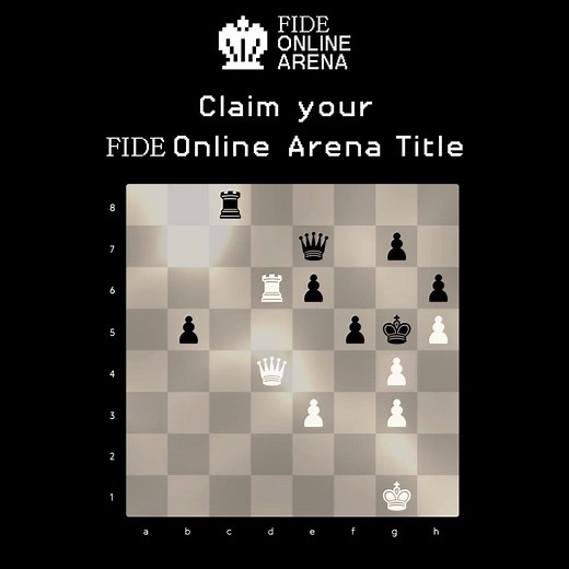 Get your FIDE ID and become a part of the PRO chess community with FIDE Online Arena, where your online achievements appear in your FIDE profile. Find out your current real chess rating and aim for 1700 rating points to get an official FIDE Arena International Master Title with certificate! Join FIDE Online Arena today and get access to the only exclusive online chess gaming platform that awards online ratings recognized by FIDE. | FIDE Online Arena