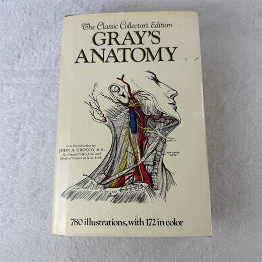 Vintage Gray’s Anatomy 1977 Classic Collector’s Edition Medical Reference Book Hardcover - Etsy