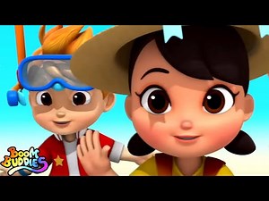 Five Little Boom Buddies - Nursery Rhymes and Baby Songs by Boom Buddies - Videos For Kids
