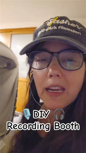 🎙 DIY Recording Booth while traveling