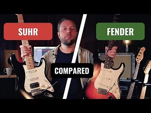 Fender American Standard vs a Suhr Classic S - My Strats Compared.