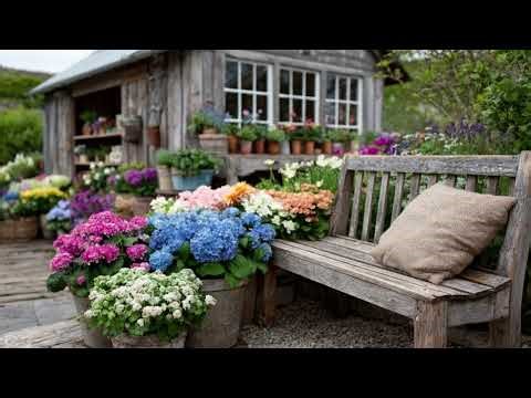 Want a Cozy Backyard? Genius Rustic Farmhouse Garden Ideas with Vintage Cottage Spring Decor