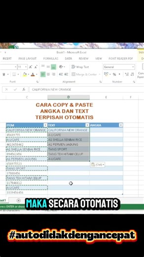Tutorial Excel - Cepat Belajar Exvel #excel #exceltips #tutorial #autodidakdengancepat
