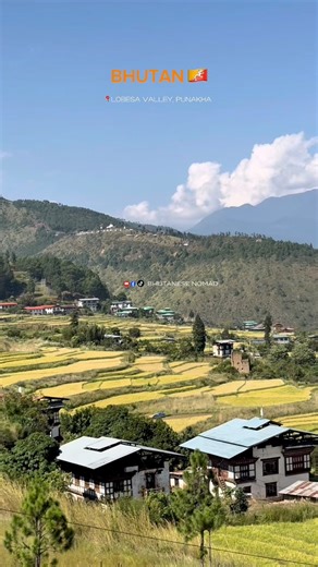 69K views · 2.3K reactions | Promote Bhutan   Lobesa Valley, Punakha Dzongkhag #Bhutan #bhutantravel #bhutanesenomad | Bhutanese Nomad | Facebook
